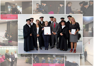 Übergabe der Urkunde